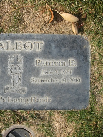 Talbot, Patricia E. gravesite