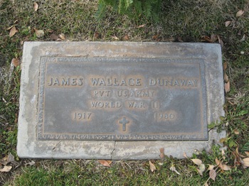Dunaway, James 'Wallace' gravesite