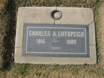 Lotspeich, Charles Albert gravesite