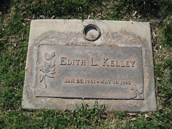 Kelley, Edith Louisa gravesite