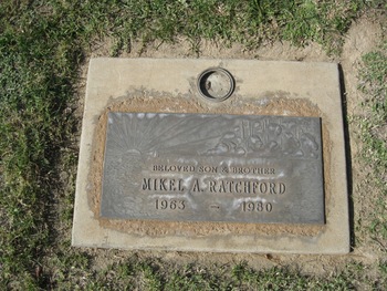 Ratchford, Mikel Anthony gravesite