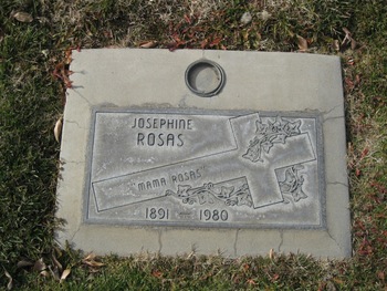 Rosas, Josephine gravesite