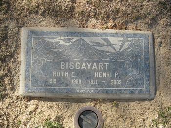 Biscayart, Ruth Evelyn gravesite