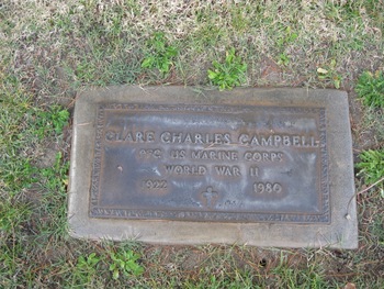 Campbell, Clare Charles gravesite
