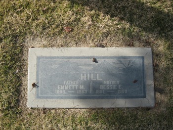 Hill, Bessie E. gravesite