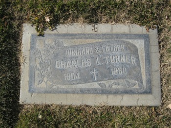 Turner, Charles Leslie gravesite
