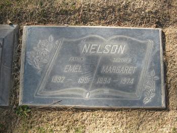 Nelson, Emel Edward gravesite