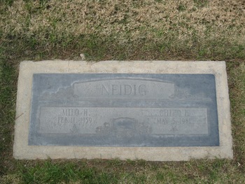 Neidig, Chleo E. gravesite
