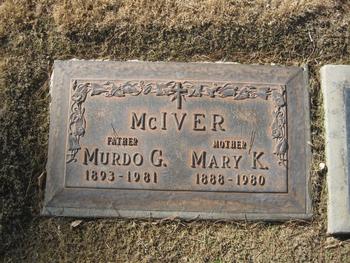 McIver,   Murdo George gravesite