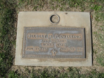 Flewelling, Delbert Harold gravesite
