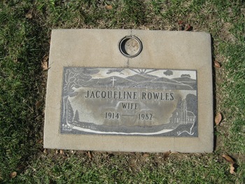 Rowles, Jacqueline gravesite