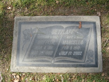 Getzlaff, Griffith William gravesite