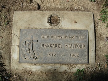 Stafford, Margaret Lorine gravesite