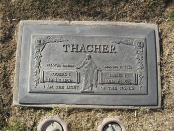 Thacher,   Rogers Israel gravesite