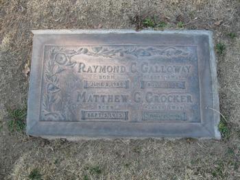 Galloway, Raymond C. gravesite