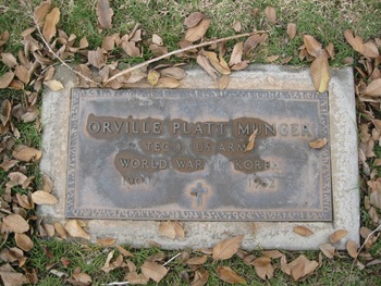 Munger, Orville Platt gravesite