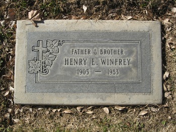 Winfrey, Henry Elbert gravesite