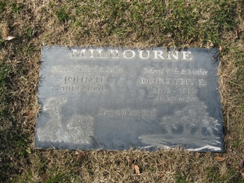 Milbourne, Dorothy Ethel gravesite