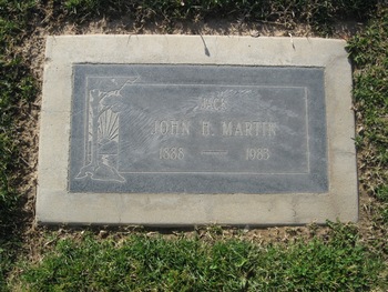 Martin, John H. gravesite