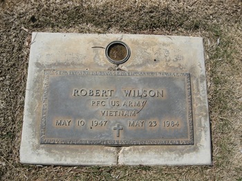 Wilson, Robert gravesite