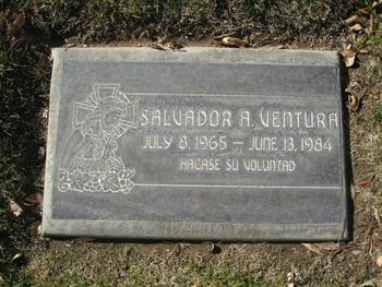 Ventura, Salvador gravesite