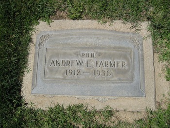 Farmer, Andrew E. ('Phil') gravesite