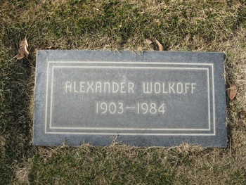 Wolkoff,   Alexander gravesite