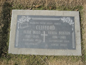 Clifford, Vesta Mary gravesite