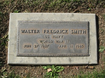 Smith, Walter Fredrick gravesite