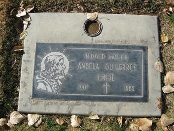 Uribe,   Angela gravesite