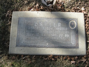 Dahler, Robert Harold ('Bobby') gravesite