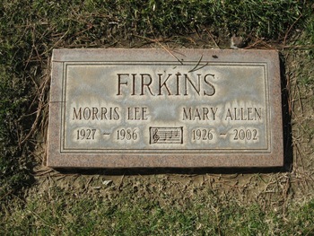 Firkins, Morris Lee gravesite