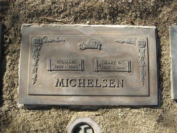 Michelsen,   Mary Elizabeth gravesite