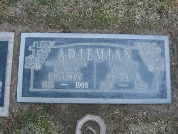 Adjemian, Grace Margaret gravesite