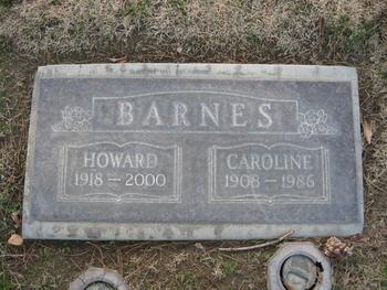 Barnes, Caroline Ann gravesite