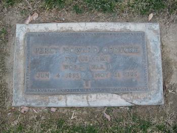 Opdycke, Percy Howard gravesite