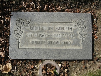 Goforth, Robin Denise gravesite