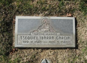 Garcia, Esequiel Ibarra gravesite