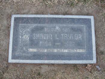Taylor, Shawn Lee gravesite