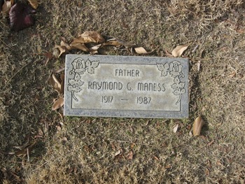 Maness, Raymond Granvel gravesite