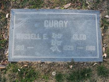Curry, Cleo gravesite