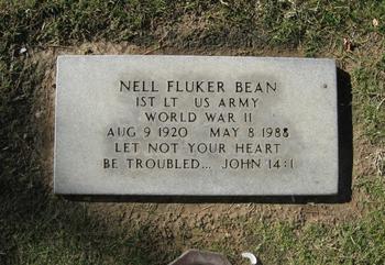 Bean, Nell gravesite