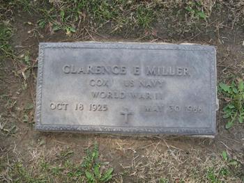 Miller, Clarence Edward gravesite