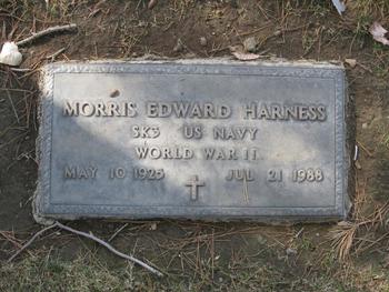 Harness,   Morris Edward gravesite