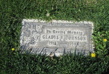 Johnson, Gladys Vermel gravesite