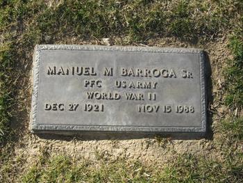 Barroga, Manuel Morales gravesite