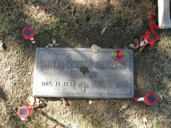 Jenkins, Mikel Erven gravesite