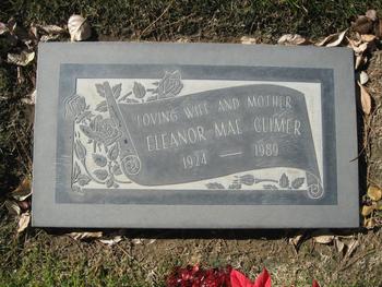 Climer, Eleanor Mae gravesite