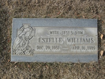 Williams, Estelle Clara gravesite