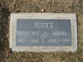 Scott, Barbara gravesite